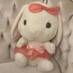 平成レトロ　ぽてうさろっぴー　うさぎ　ビッグサイズ　特大　ぬいぐるみ　白うさぎ