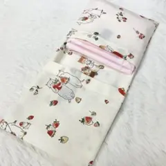 サニタリーケース 猫 ねこ 摘みたて苺売りにゃんこ S9515