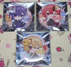 【匿名配送/送料込】浦島坂田船 缶バッジ 春ツアー 2024 四春祭 3点