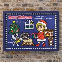 A4サイズポスター★【ねずみさんとクリスマス】