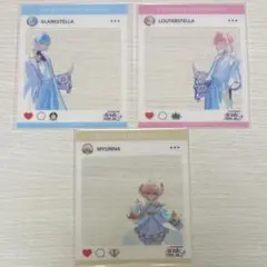 フラガリアメモリーズ ファンミ クリアカード クラークステラ ルタールステラ