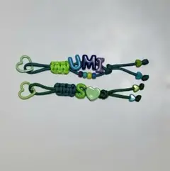 イニシャル キーチャーム キーホルダー 1個