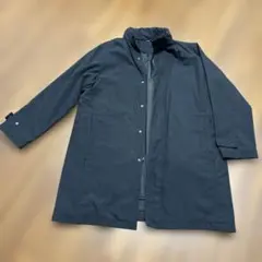 オールドユニクロ OLD UNIQLO ライナー付　ロングコート 黒　L