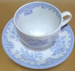 バーレイ プラムアジアティックフェザンツ カップ＆ソーサー burleigh