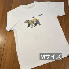 HELLY HANSEN クマ グラフィック Tシャツ M
