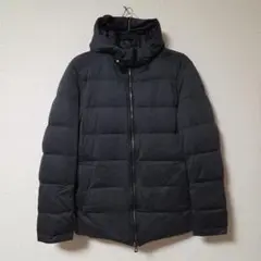 ムッシュニコル　ダウンジャケット　ダウンブルゾン Lサイズ　黒　ブラック