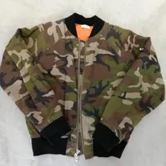 迷彩 ジップアップ ミリタリージャケット