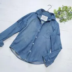 Frank&Eileen BARRY バリー スキッパー デニムシャツ S