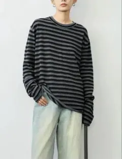 ト*ス様 EPNK アソートボーダーロングスリーブtee Lサイズ - メルカリ