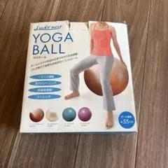 YOGA BALL 直径55cm シャンパンゴールド　空気入れ付き