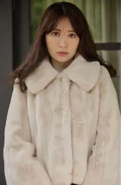 【美品】Herlipto Winter Love Faux Fur Coat M