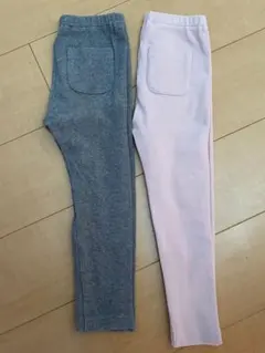 ユニクロUNIQLO⭐︎リブレギンスパンツ⭐︎サイズ100