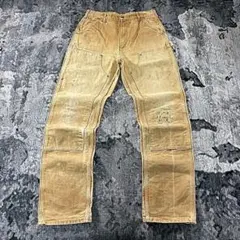 Carhartt ダブルニー 人気カラー 極上フェード 雰囲気抜群 スペシャル