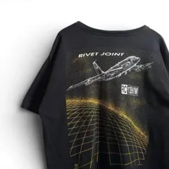 古着 90s アート USA ヴィンテージ Tシャツ スペース A11