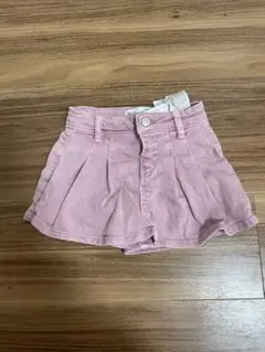 ZARA ピンク ショートパンツ スカート12-18ヶ月