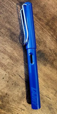 LAMY サファリ 万年筆 ブルー EF カートリッジ12本付き！のサムネイル