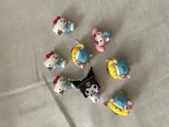 ハローキティ・マイメロディ 9体セット