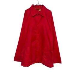 SCUPPER-JACK made in USA コーチジャケット 無地 レッド - メルカリ