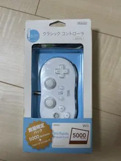 Wii クラシックコントローラ シロ