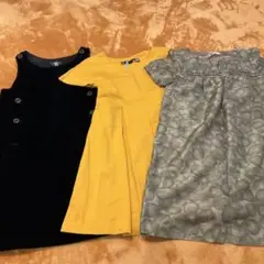 ワンピース　ミニ丈　3点セット　美品　クリーニング済み