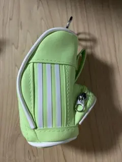 アディダス　ゴルフ　ボールポーチ　キャディバッグ　ボールケース　緑