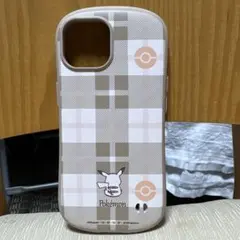 ポケモン iFace ベージュiPhone15用
