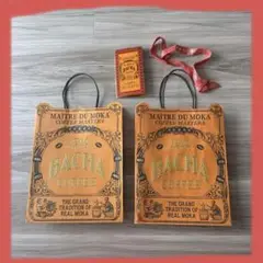 BACHA COFFEE バシャコーヒー ショップ袋 シンガポール コーヒー