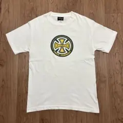 インディペンデント アイアンクロスロゴ Tシャツ 白 ホワイト XL インディペンデント アイアンクロスロゴ Tシャツ 白 ホワイト XL