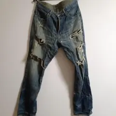 SWAGGER ダメージ加工デニム 32インチ