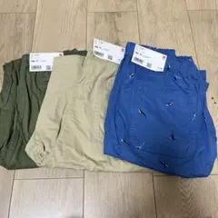 新品　UNIQLO ショートパンツ 160 3点セット