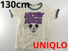 UNIQLO　Tシャツ　半袖　キッズ(130cm)