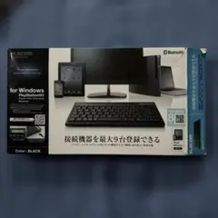【販売終了】エレコム　ブルートゥース　パンタグラフキーボードTK-FBP043