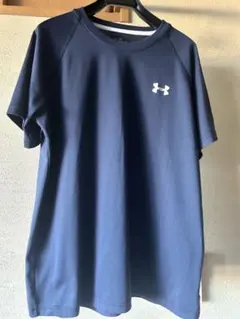 UNDER ARMOUR 半袖Tシャツ ネイビー M