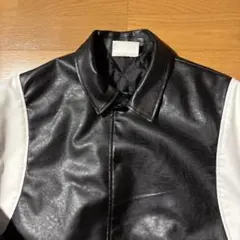 レザージャケット 黒のサムネイル