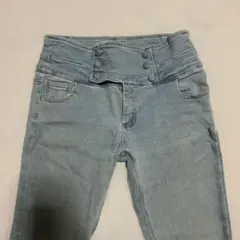 【INGNI】ハイウエスト ライトブルー スキニーデニム