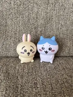 ちいかわ　ソフビフィギュア　ハチワレ　うさぎ