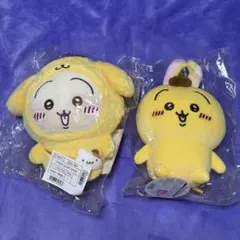 ちいかわ　サンリオコラボ　うさぎ　ポムポムプリン　ぬいぐるみ　2点セット