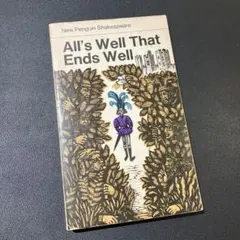 【洋書古書】All's well that ends well