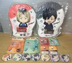 未使用　グッスマくじ ハイキュー!!　クッション　ストラップ　アクスタ　缶バッジ