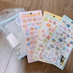 たまごっち　ボンボンドロップシール　3枚セット 水色シール帳付き