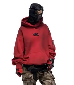 PERSONSOUL YUAN SYMBOL TIE-DYE HOODIE