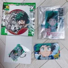 僕のヒーローアカデミア　緑谷出久　缶バッジ　アクキー　一番くじ