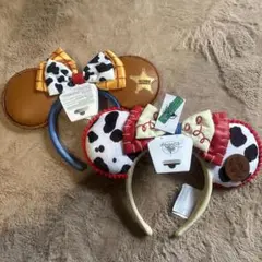 トイストーリーウッディ&ジェシーカチューシャセット