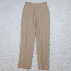 ユニクロ アンクルパンツ ベージュ スラックス S ウエストゴム ストレッチ