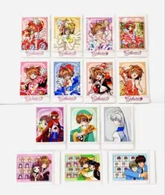 CLAMP　カードキャプターさくら　ぱしゃこれ　14点セット　箔押しレア全種