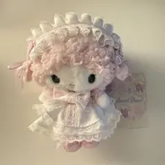 マイスウィートピアノ ホワイトフリルデザインシリーズ マスコットホルダー