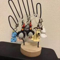 ウォレスとグルミット他 ミニフィギュア キーホルダーセット