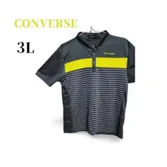 古着　CONVERSE　コンバース 　半袖　3L ポロシャツ　 ゴルフ