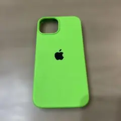 Apple iPhone14シリコンケース ライムグリーンのサムネイル
