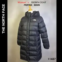 軽量☆THE NORTH FACE 600fil ロングダウンジャケット　437